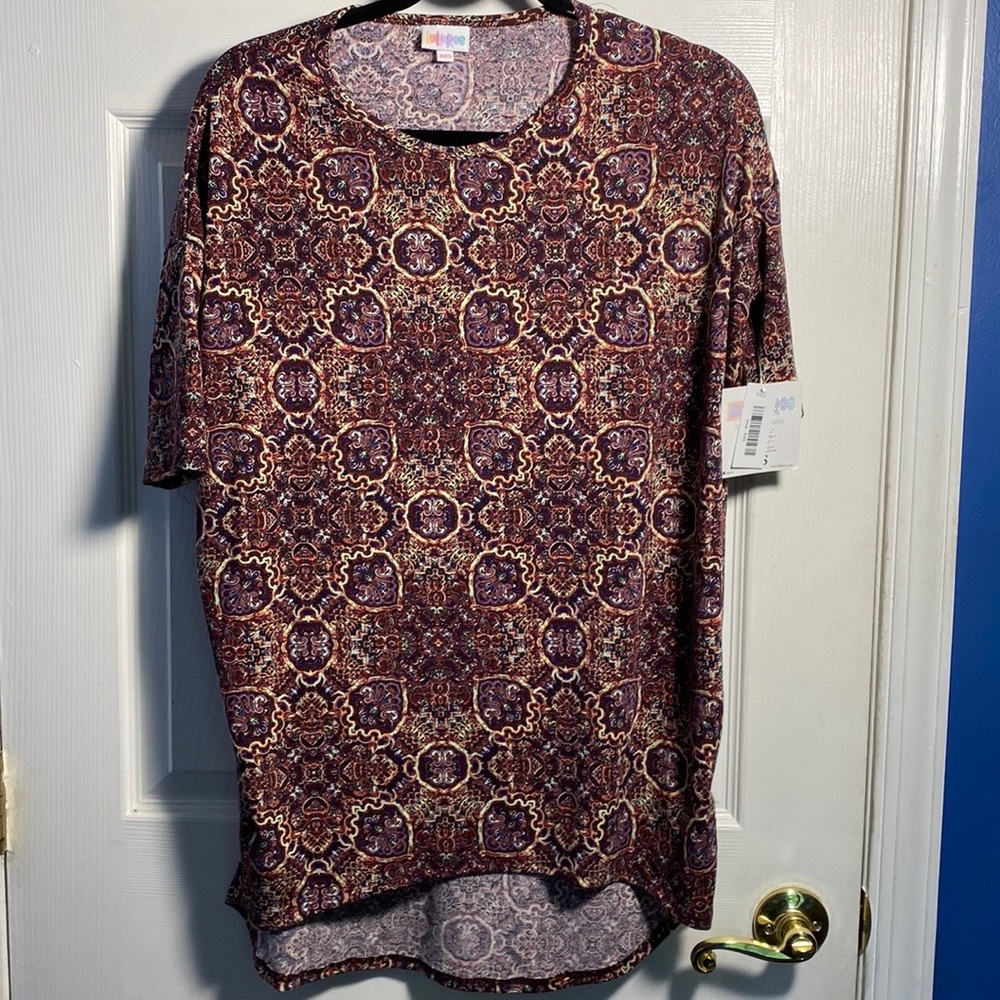 LulaRoe Irma Oversized Tunic Top, XXS NWT